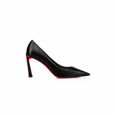 CHRISTIAN LOUBOUTIN CONDORA 85 MM PUMPS-LEATHER-BLACK-WOMEN 1230134B439
